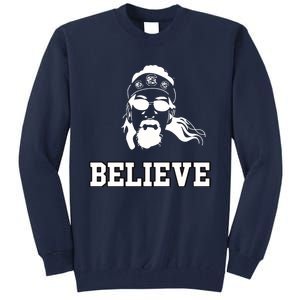 Gamecock Jesus Believe Tall Sweatshirt