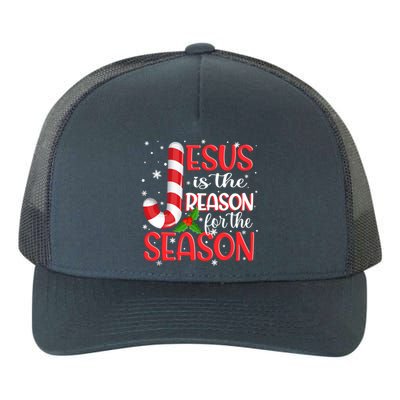 God Jesus Christ Is Reason For The Christmas Season Gift Yupoong Adult 5-Panel Trucker Hat