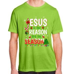 God Jesus Christ Is Reason For The Christmas Season Gift Adult ChromaSoft Performance T-Shirt