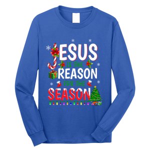 God Jesus Christ Is Reason For The Christmas Season Gift Long Sleeve Shirt