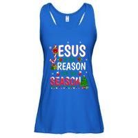 God Jesus Christ Is Reason For The Christmas Season Gift Ladies Essential Flowy Tank