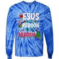 God Jesus Christ Is Reason For The Christmas Season Gift Tie-Dye Long Sleeve Shirt