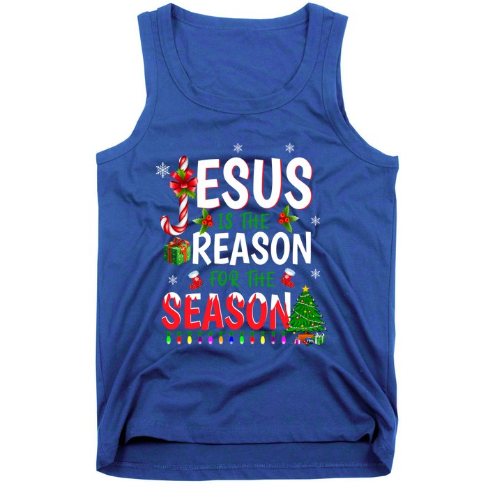 God Jesus Christ Is Reason For The Christmas Season Gift Tank Top