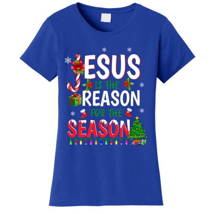 God Jesus Christ Is Reason For The Christmas Season Gift Women's T-Shirt