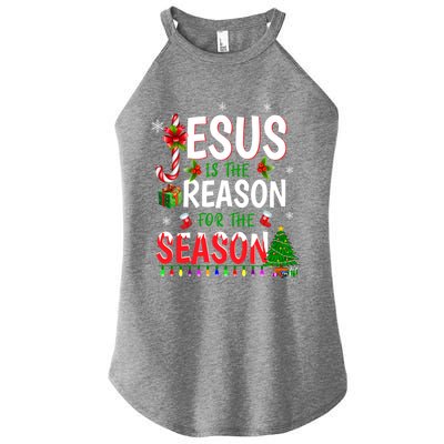 God Jesus Christ Is Reason For The Christmas Season Gift Women's Perfect Tri Rocker Tank