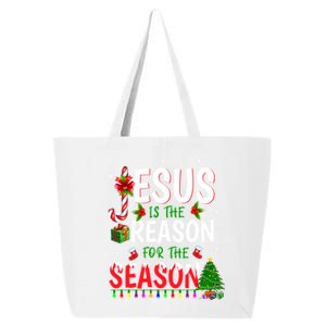 God Jesus Christ Is Reason For The Christmas Season Gift 25L Jumbo Tote