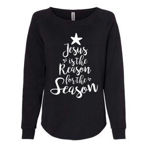 God Jesus Christ Is Reason For The Christmas Season Gift Womens California Wash Sweatshirt