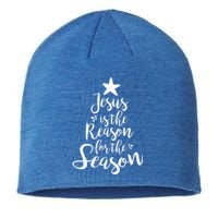 God Jesus Christ Is Reason For The Christmas Season Gift Sustainable Beanie