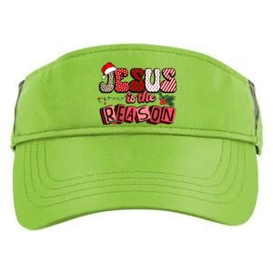 God Jesus Christ Is Reason For The Christmas Season Funny Gift Funny Gift Adult Drive Performance Visor