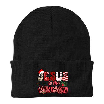 God Jesus Christ Is Reason For The Christmas Season Funny Gift Funny Gift Beanie