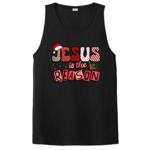 God Jesus Christ Is Reason For The Christmas Season Funny Gift Funny Gift PosiCharge Competitor Tank