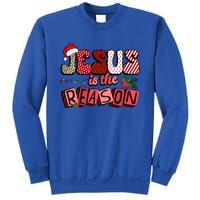 God Jesus Christ Is Reason For The Christmas Season Funny Gift Funny Gift Sweatshirt