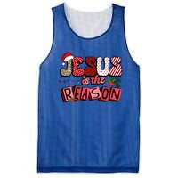 God Jesus Christ Is Reason For The Christmas Season Funny Gift Funny Gift Mesh Reversible Basketball Jersey Tank