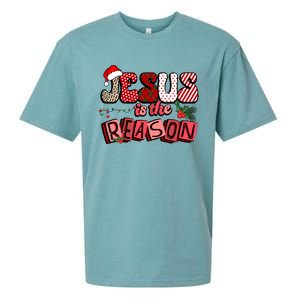 God Jesus Christ Is Reason For The Christmas Season Funny Gift Funny Gift Sueded Cloud Jersey T-Shirt