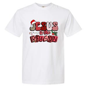 God Jesus Christ Is Reason For The Christmas Season Funny Gift Funny Gift Garment-Dyed Heavyweight T-Shirt