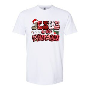 God Jesus Christ Is Reason For The Christmas Season Funny Gift Funny Gift Softstyle CVC T-Shirt