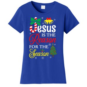 God Jesus Christ Is Reason For The Christmas Season Funny Gift Women's T-Shirt