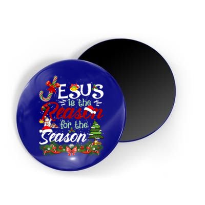 God Jesus Christ Is Reason For The Christmas Season Holiday Gift Magnet