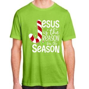 God Jesus Christ Is Reason For The Christmas Season Holiday Gift Adult ChromaSoft Performance T-Shirt