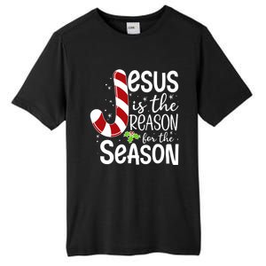 God Jesus Christ Is Reason For The Christmas Season Holiday Gift Tall Fusion ChromaSoft Performance T-Shirt