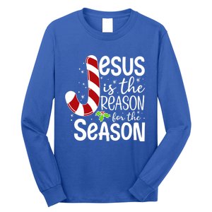 God Jesus Christ Is Reason For The Christmas Season Holiday Gift Long Sleeve Shirt