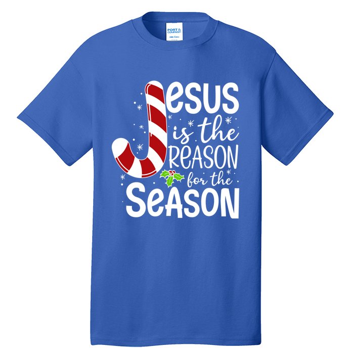 God Jesus Christ Is Reason For The Christmas Season Holiday Gift Tall T-Shirt