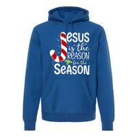 God Jesus Christ Is Reason For The Christmas Season Holiday Gift Premium Hoodie