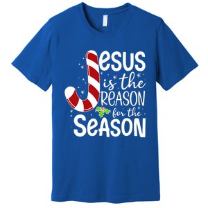 God Jesus Christ Is Reason For The Christmas Season Holiday Gift Premium T-Shirt