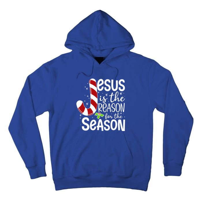 God Jesus Christ Is Reason For The Christmas Season Holiday Gift Tall Hoodie