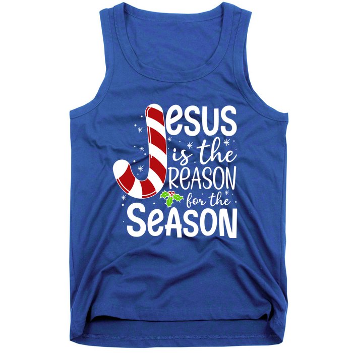 God Jesus Christ Is Reason For The Christmas Season Holiday Gift Tank Top