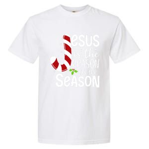 God Jesus Christ Is Reason For The Christmas Season Holiday Gift Garment-Dyed Heavyweight T-Shirt