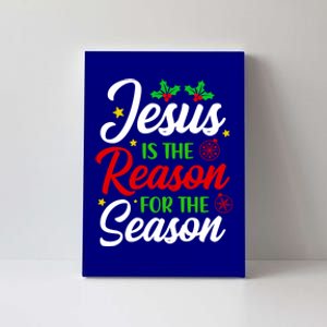 God Jesus Christ Is Reason For The Christmas Season Xmas Gift Canvas