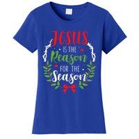 God Jesus Christ Is Reason For The Season Christmas Funny Gift Women's T-Shirt