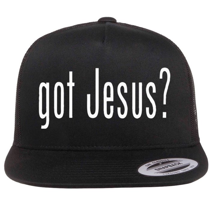 Got Jesus Christian Religion God Flat Bill Trucker Hat