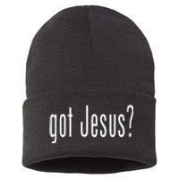 Got Jesus Christian Religion God Sustainable Knit Beanie