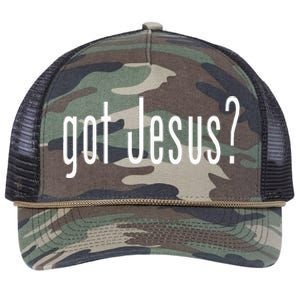 Got Jesus Christian Religion God Retro Rope Trucker Hat Cap