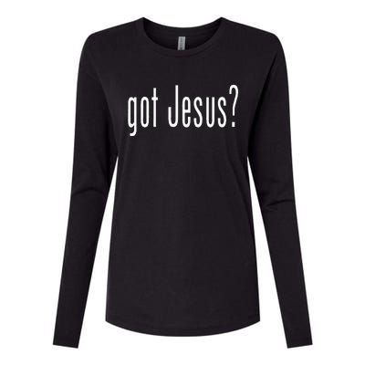 Got Jesus Christian Religion God Womens Cotton Relaxed Long Sleeve T-Shirt