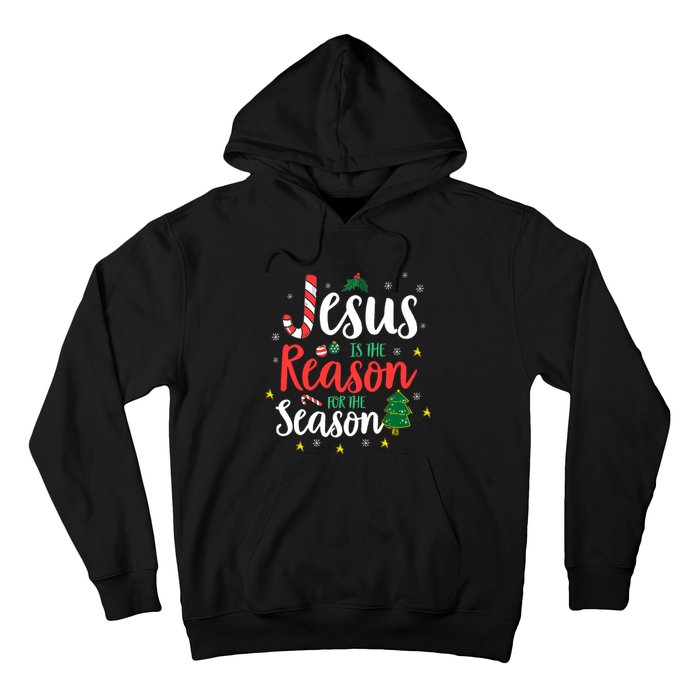 God Jesus Christ Is Reason For The Christmas Season Holiday Hoodie