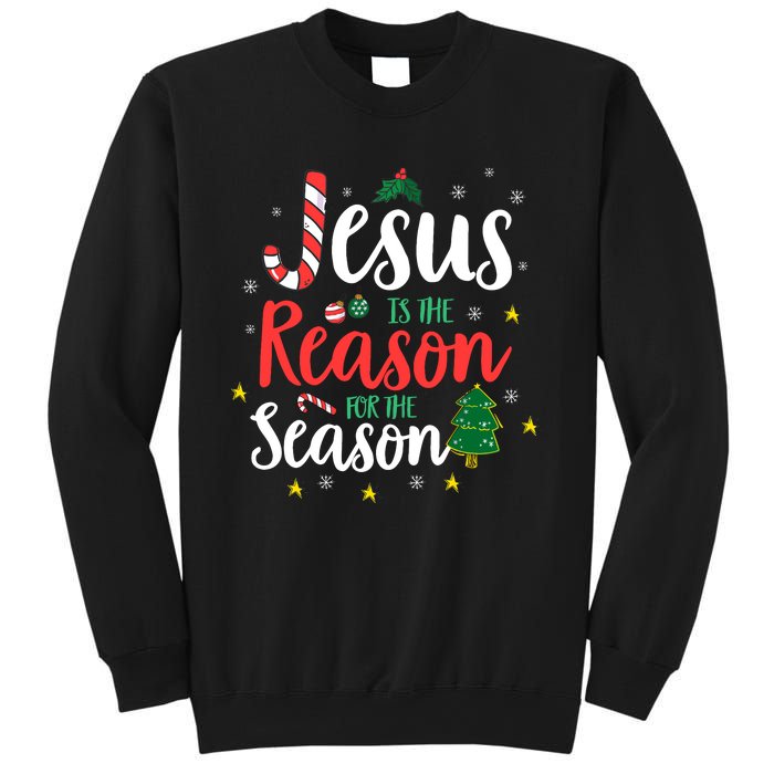 God Jesus Christ Is Reason For The Christmas Season Holiday Sweatshirt