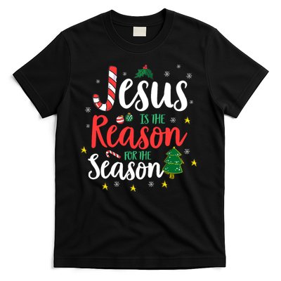 God Jesus Christ Is Reason For The Christmas Season Holiday T-Shirt