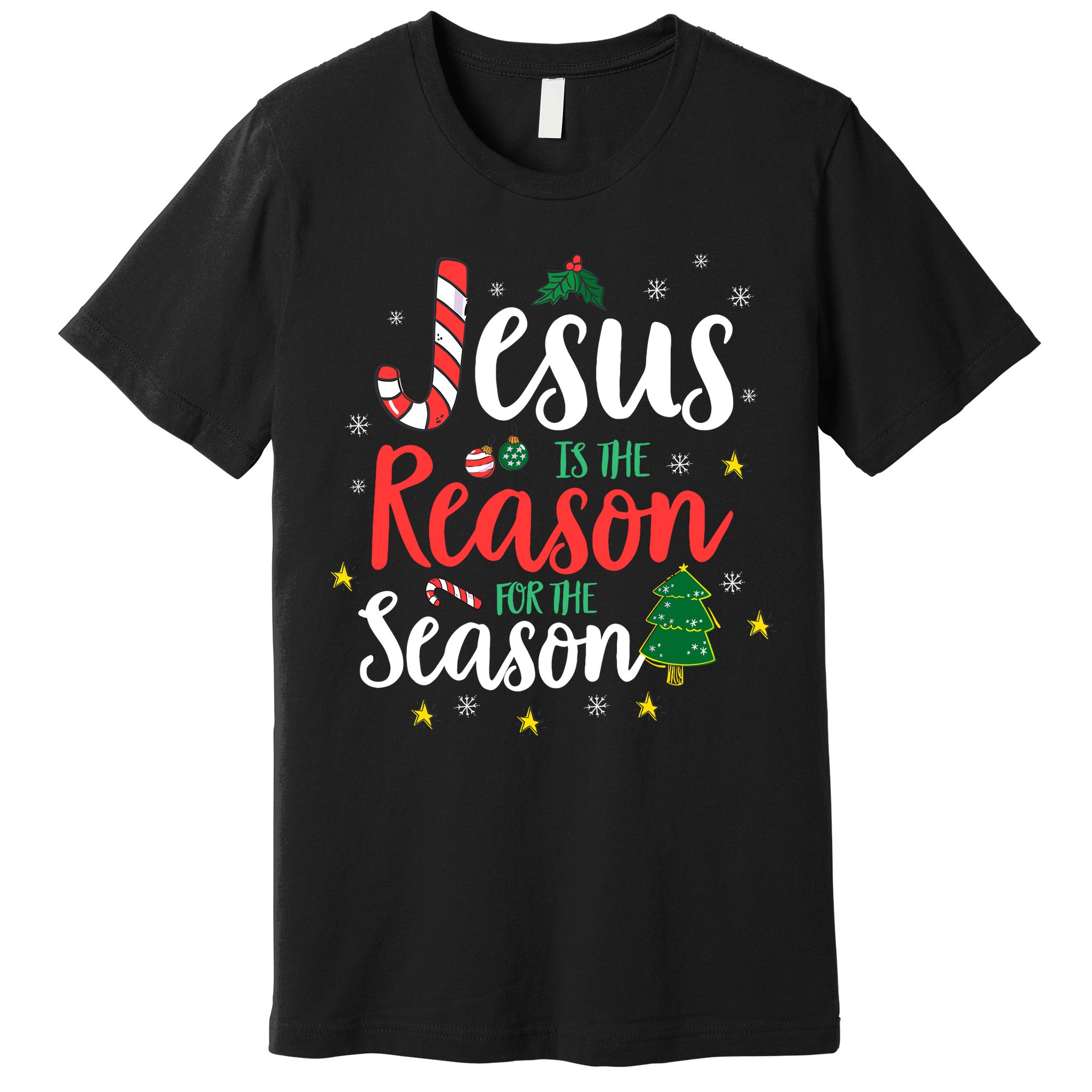 God Jesus Christ Is Reason For The Christmas Season Holiday Premium T-Shirt
