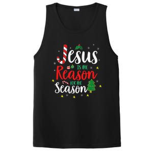 God Jesus Christ Is Reason For The Christmas Season Holiday PosiCharge Competitor Tank