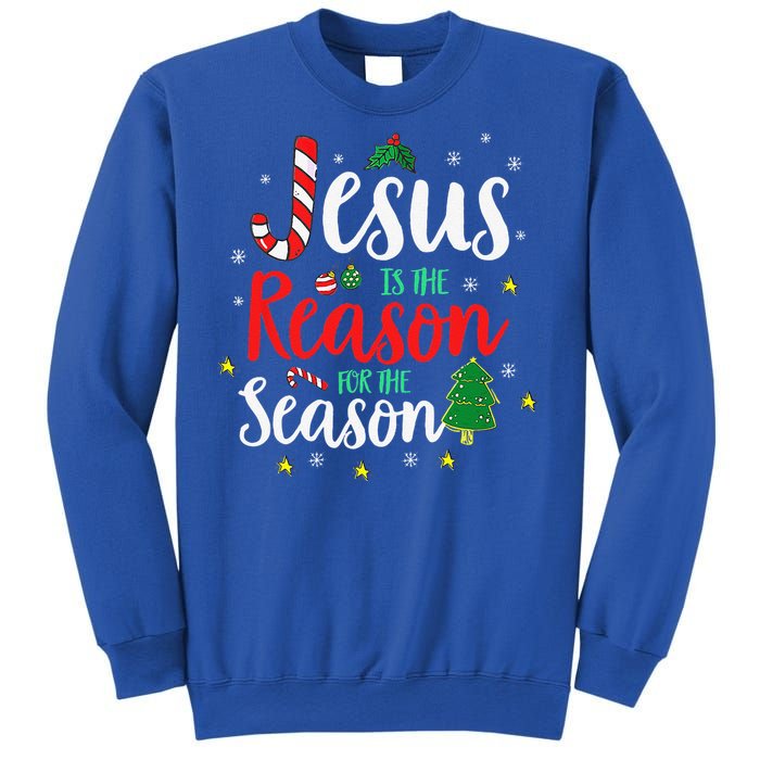 God Jesus Christ Is Reason For The Christmas Season Holiday Sweatshirt