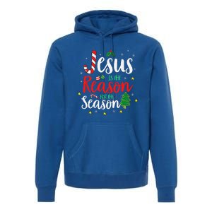 God Jesus Christ Is Reason For The Christmas Season Holiday Premium Hoodie