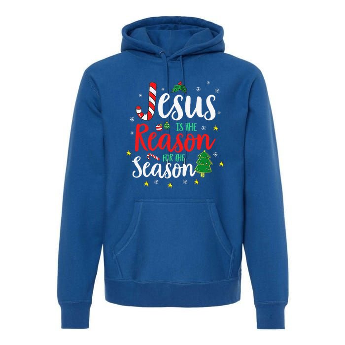 God Jesus Christ Is Reason For The Christmas Season Holiday Premium Hoodie