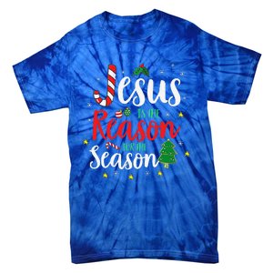 God Jesus Christ Is Reason For The Christmas Season Holiday Tie-Dye T-Shirt