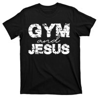 Gym & Jesus Christian Workout Fitness T-Shirt