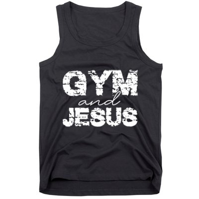 Gym & Jesus Christian Workout Fitness Tank Top