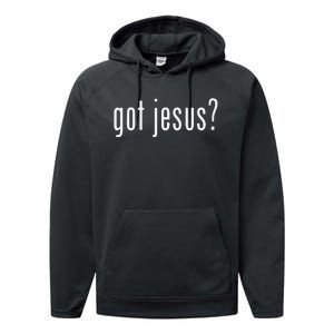 Got Jesus Christian Evangelism Gift Performance Fleece Hoodie