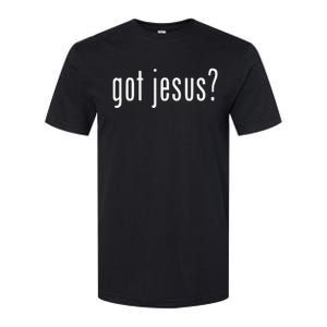 Got Jesus Christian Evangelism Gift Softstyle CVC T-Shirt